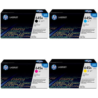 HP  645A Toner Rainbow Pack CMY (12k) + Black (13k)