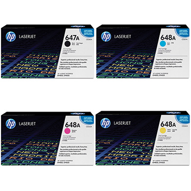 HP 647A/648A Toner Rainbow Pack CMY(11k) K(8.5k)