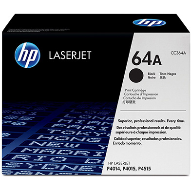 HP CC364A 64A Black Print Cartridge (10,000 Pages)