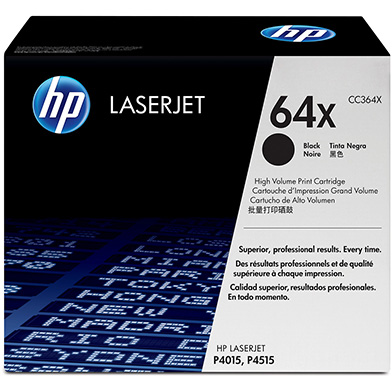 HP CC364X 64X Black Print Cartridge (24,000 Pages)