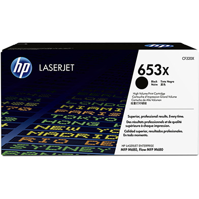 HP CF320X 653X Hi-Cap Black Toner Cartridge (21,000 Pages)