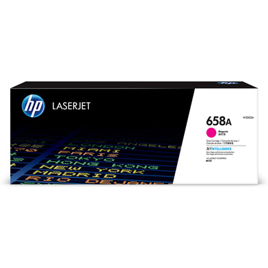 HP W2003A 658A Magenta Toner Cartridge (6,000 Pages)