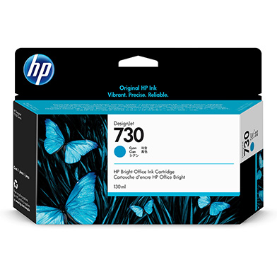 HP P2V62A 730 Cyan DesignJet Ink Cartridge (130ml)