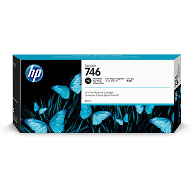 HP P2V82A 746 Photo Black Ink Cartridge (300ml)