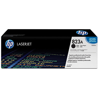 HP CB380A 823A Black Colour LaserJet Print Cartridge with ColourSphere Toner (16,500 Pages)