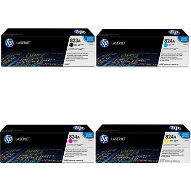 HP  823A/824A Toner Rainbow Pack CMY (21k) + Black (16.5k)