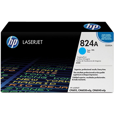 HP CB385A 824A Cyan Colour LaserJet Imaging Drum (Yield 23,000)