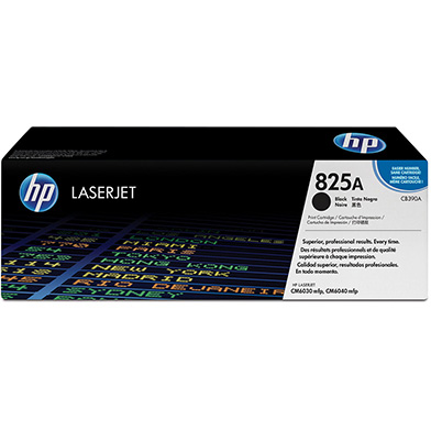 HP CB390A 825A Black Colour LaserJet Print Cartridge with ColourSphere Toner (19,500 Pages)