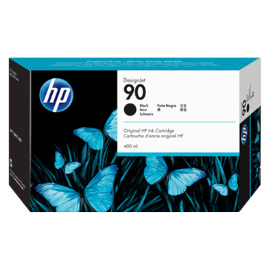 HP C5058A No.90 Black Ink Cartridge (400ml)