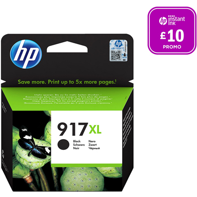 HP 3YL85AE 917XL Black Ink Cartridge (1,500 Pages)