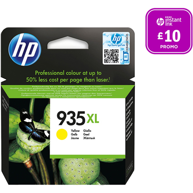 HP C2P26AE 935XL Yellow Ink Cartridge (825 Pages)