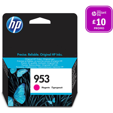 HP F6U13AE 953 Magenta Ink Cartridge (630 Pages)