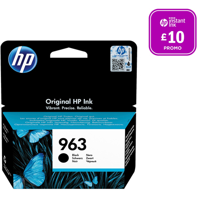 HP 3JA26AE 963 Black Ink Cartridge (1,000 Pages)
