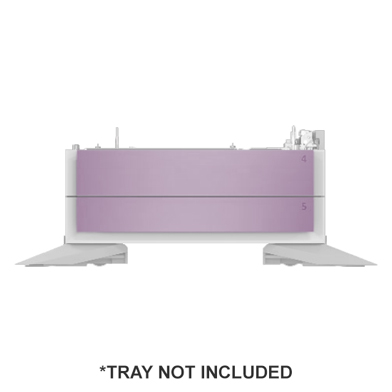 HP 190F4A LaserJet Department Aurora Purple Colour Panel for 2 x 520 Sheet Tray Unit