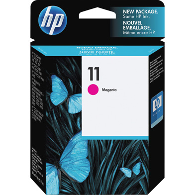 HP C4837AE 11 Magenta Ink Cartridge (2,000 Pages)