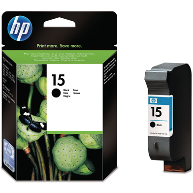 HP C6615DE No.15 Black Inkjet Print Cartridge (25ml)