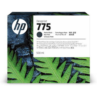 HP 1XB22A 775 Matte Black Ink Cartridge (500ml)