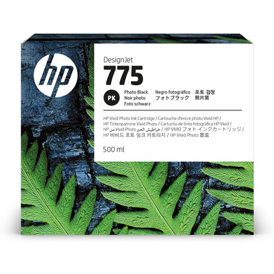 HP 1XB21A 775 Photo Black Ink Cartridge (500ml)