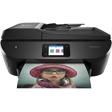 HP ENVY Photo 7830 + High Capacity Black Ink (600 Pages)