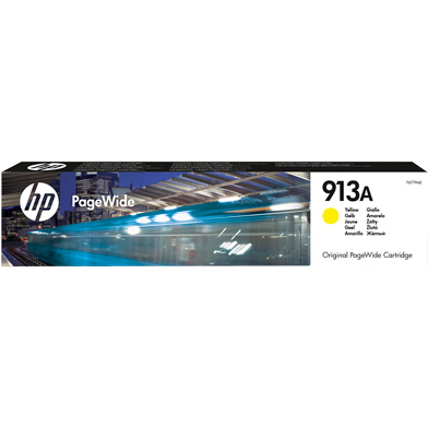 HP F6T79AE 913A Yellow Ink Cartridge (3,000 Pages)