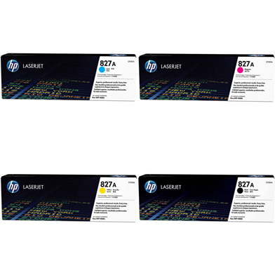 HP 827A Toner Rainbow Pack CMY (32K) K (29.5K)