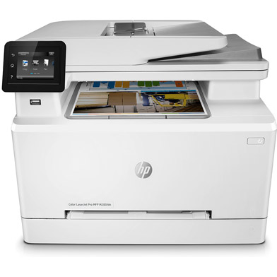 HP Color LaserJet Pro MFP M283fdn + 207X High Capacity Black Toner (3,150 Pages)