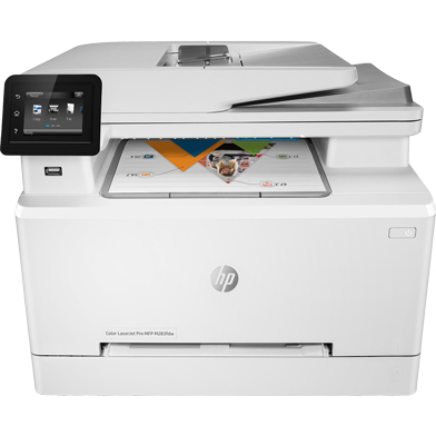 HP Color LaserJet Pro MFP M283fdw + 207A Black Toner (1,350 Pages)