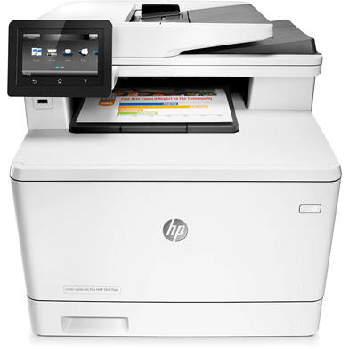 HP LaserJet Pro M477fdn (with Managed Print Flex)