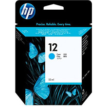HP C4804A No.12 Cyan Ink Cartridge (3,300 Pages)