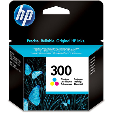 HP CC643EE No.300 Tri-Colour Ink Cartridge (165 pages)