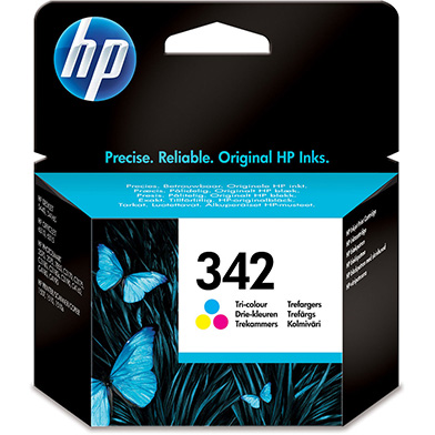 HP C9361EE No.342 Tri-Colour Ink Cartridge (175 Pages)