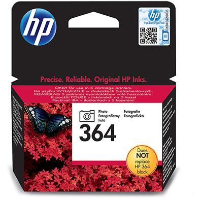 HP CB317EE No.364 Photo Black Ink Cartridge (130 Pages)