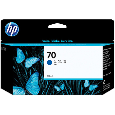 HP C9458A No.70 Blue Ink Cartridge (130ml)