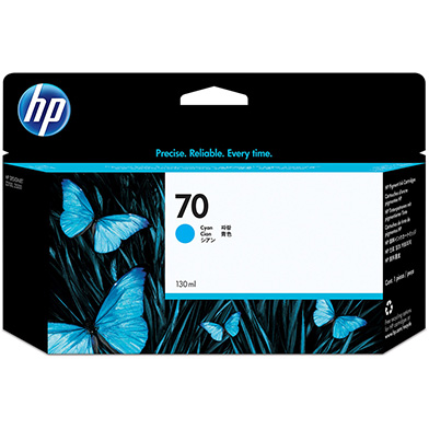 HP C9452A No.70 Cyan Ink Cartridge (130ml)