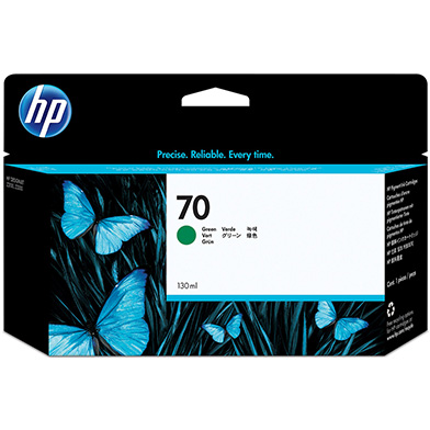 HP No.70 Green Ink Cartridge (130ml)