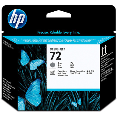 HP C9380A No.72 Grey and Photo Black Printheads