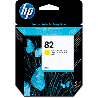 HP CH568A No.82 Yellow Ink (28ml)
