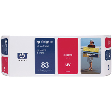 HP C4942A No.83 Magenta UV Ink Cartridge (680ml)