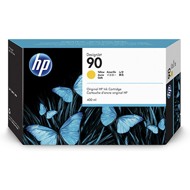 HP C5065A No.90 Yellow Ink Cartridge (400ml)