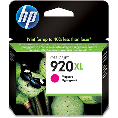 HP CD973AE No.920XL Magenta Ink Cartridge (700 Pages)