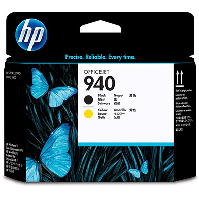 HP C4900A No.940 Black and Yellow Printhead
