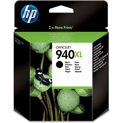 HP C4906AE No.940XL Black Ink Cartridge (2,200 Pages)