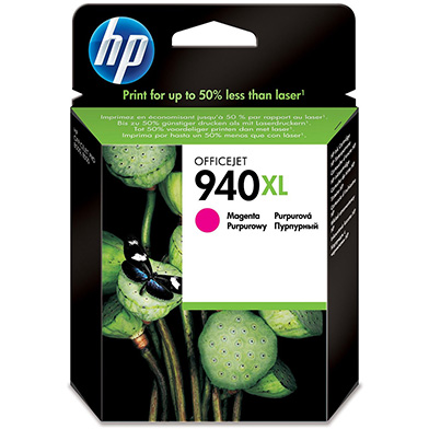 HP C4908AE No.940XL Magenta Ink Cartridge (1,400 Pages)