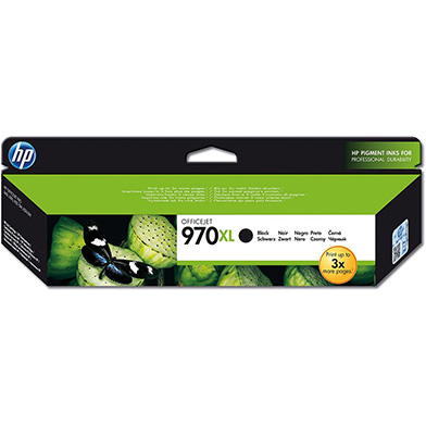HP CN625AE No. 970XL Black Ink Cartridge (9,200 pages)