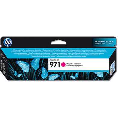 HP CN623AE No.971 Magenta Ink Cartridge (2,500 Pages)