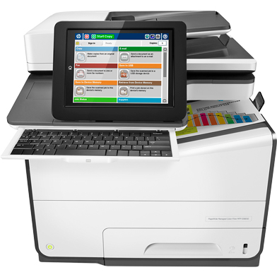 HP PageWide Managed Color Flow MFP E58650z (with MPS)