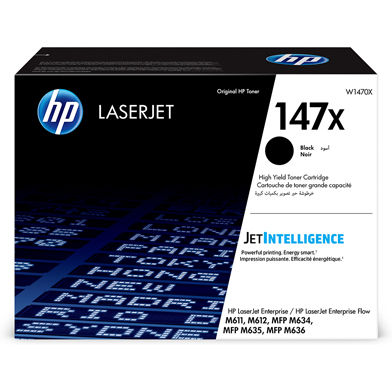 HP W1470X 147X High Capacity Black Toner Cartridge (25,200 Pages)