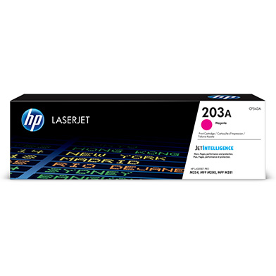 HP CF543A 203A Magenta Toner Cartridge (1,300 Pages)