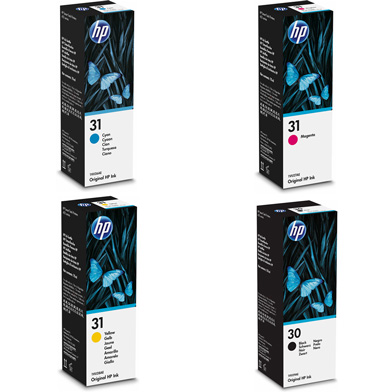 HP  30/31 Ink Cartridge Value Pack CMY (8K Pages) K (6K Pages)