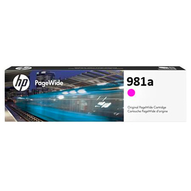 HP J3M69A 981A Magenta Original PageWide Ink Cartridge (6,000 Pages)
